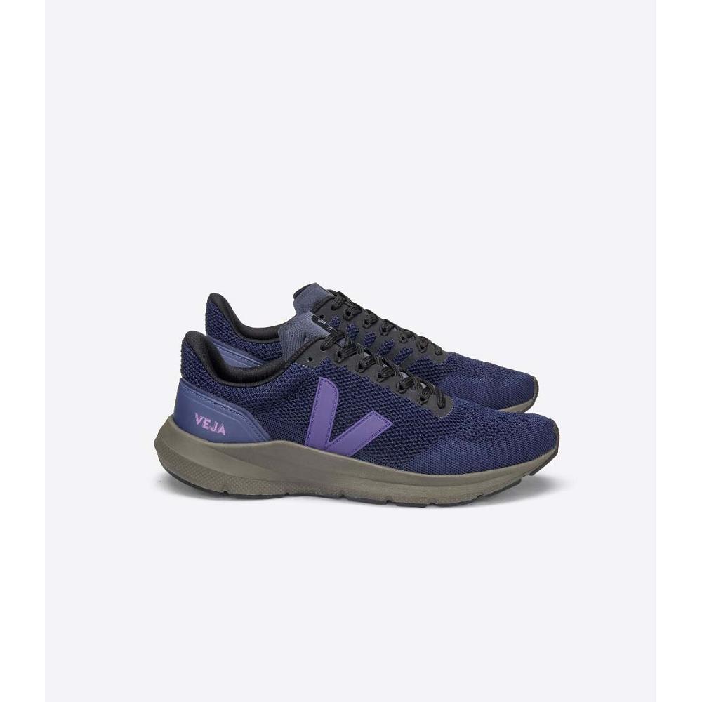 Veja MARLIN V-KNIT Women\'s Shoes Purple | NZ 526UZG